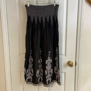 Lapis dress-skirt